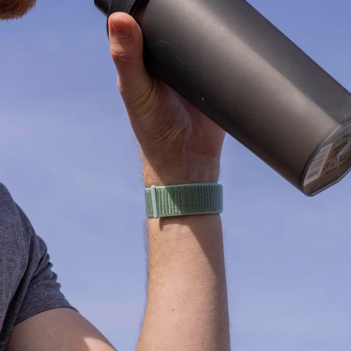 Bracelet nylon Fitbit Sense (vert menthe)