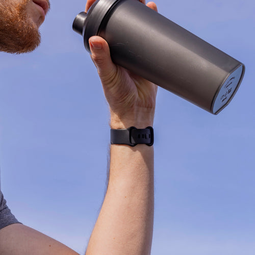 Bracelet silicone classique Fitbit Sense (noir)