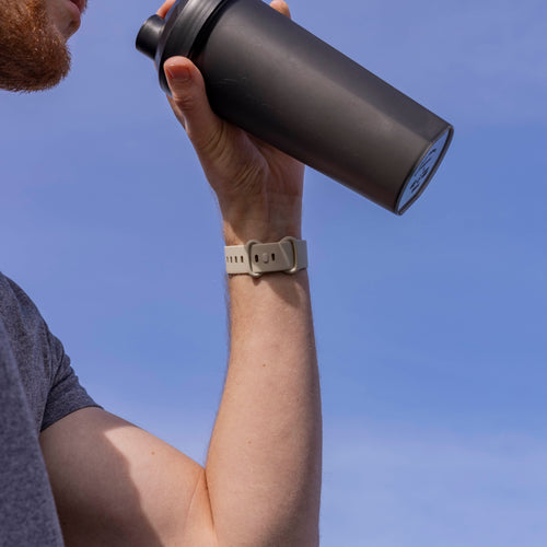 Bracelet silicone classique Fitbit Sense 2 (blanc cassé)