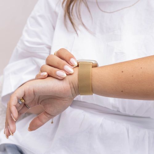 Bracelet Milanais Fitbit Sense (or)