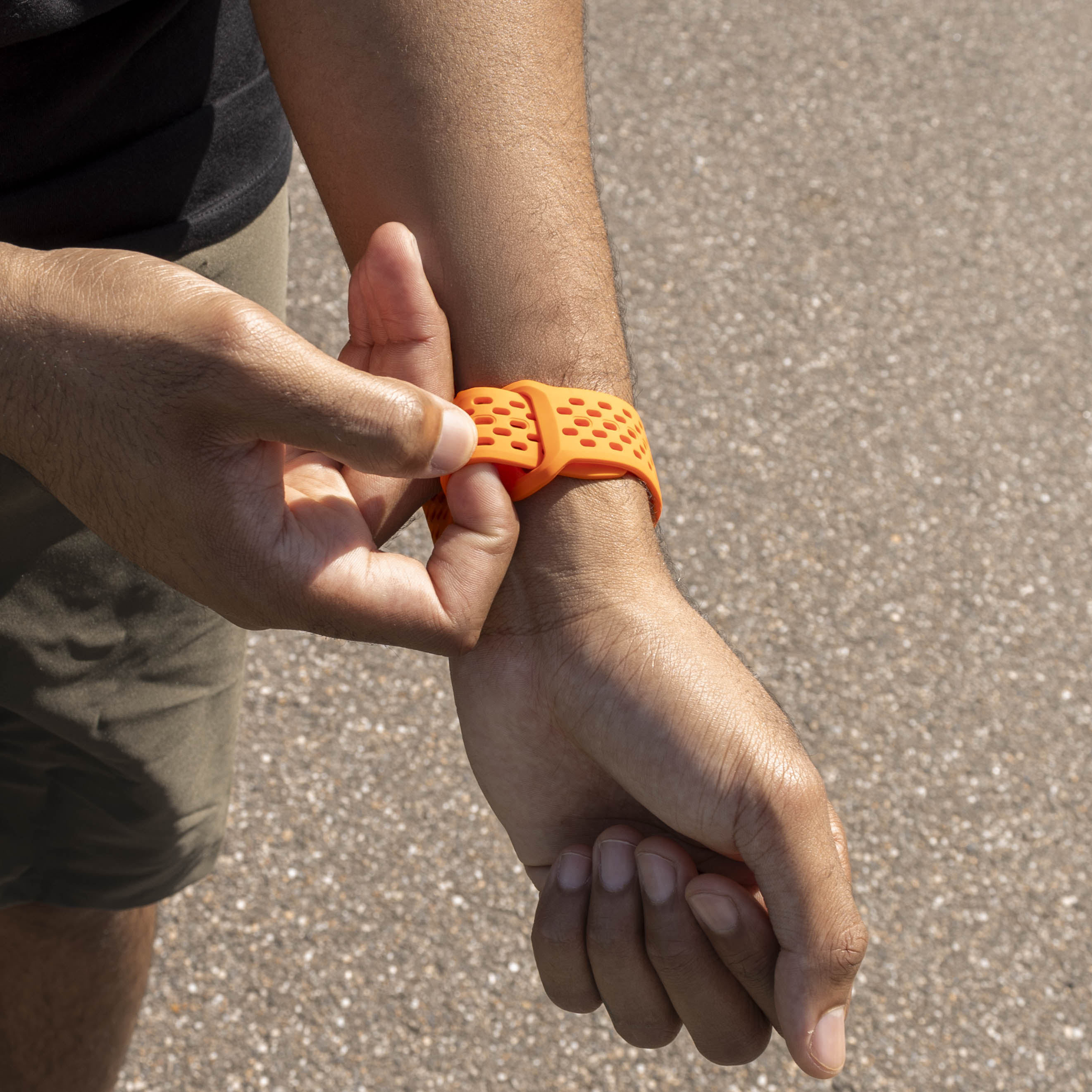 Bracelet silicone Air Samsung Galaxy Watch 8 - 40mm (orange)