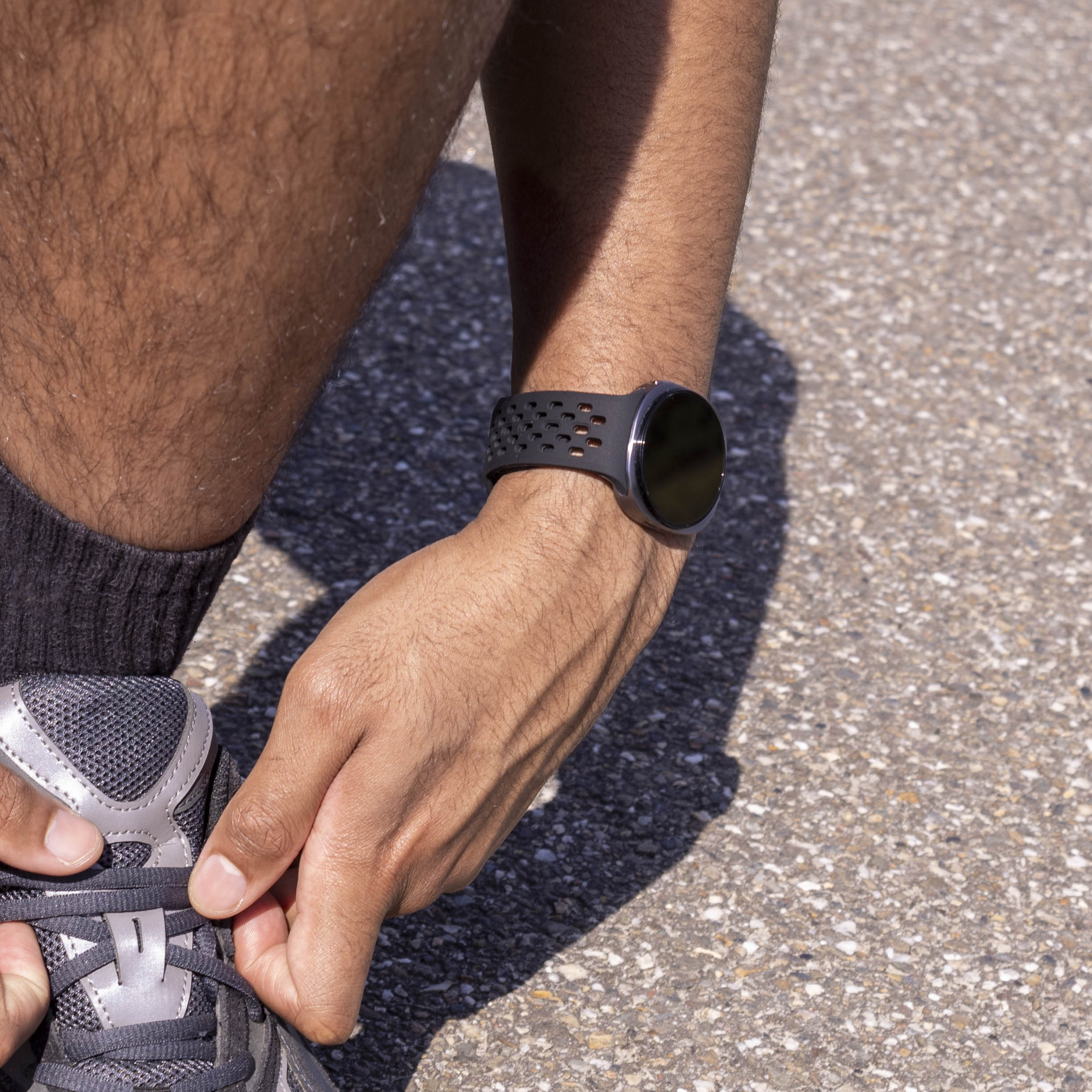 Bracelet silicone Air Samsung Galaxy Watch 8 - 44mm (noir)