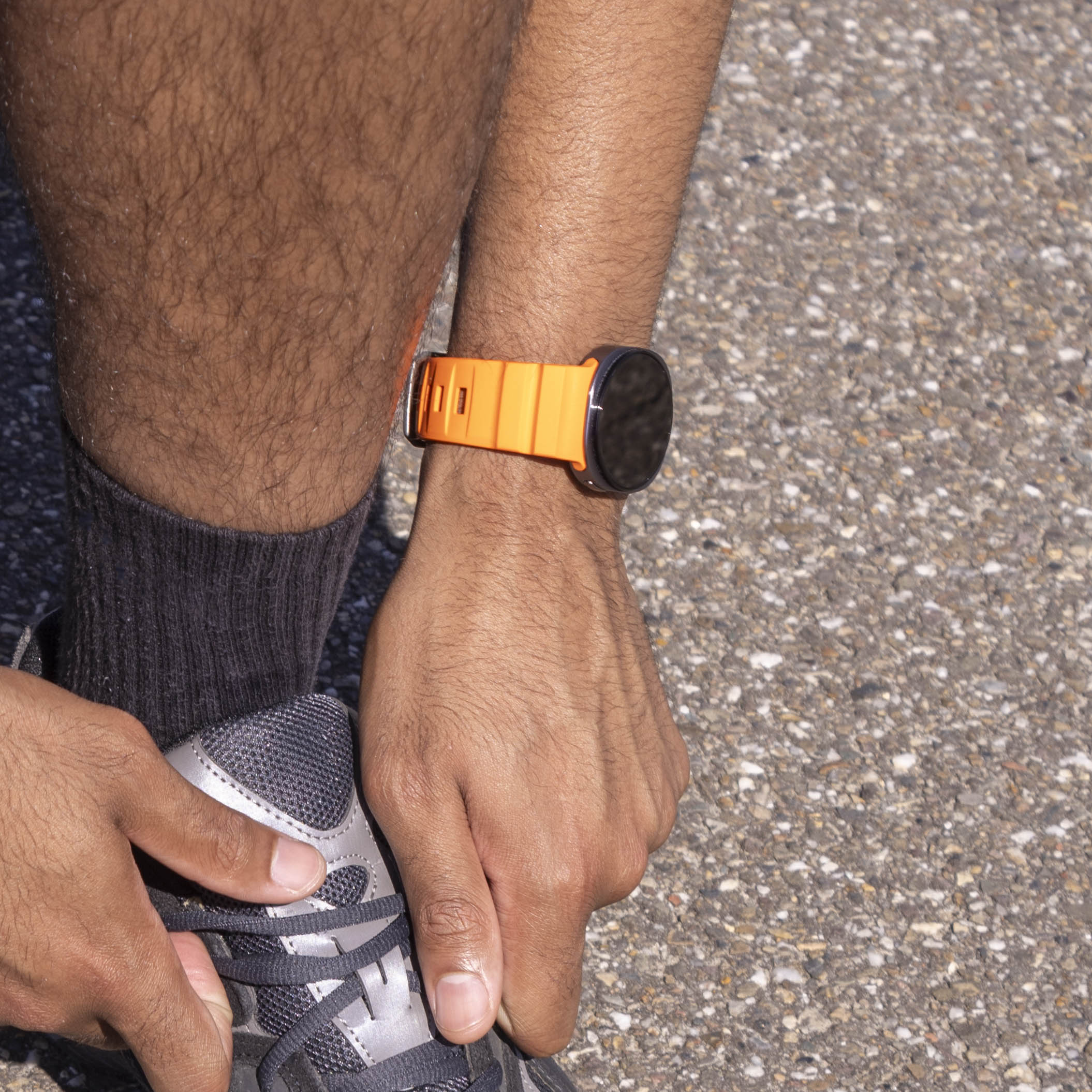 Bracelet silicone Extreme Samsung Galaxy Watch 8 - 44mm (orange)