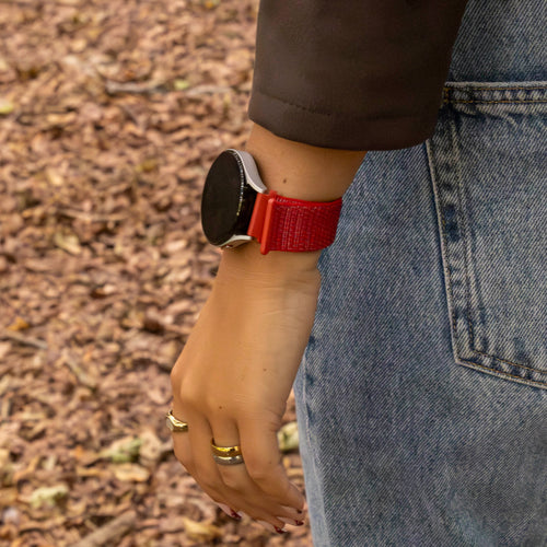 Bracelet nylon Polar Ignite (rouge)