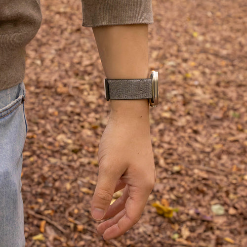 Bracelet nylon Apple Watch (vert)