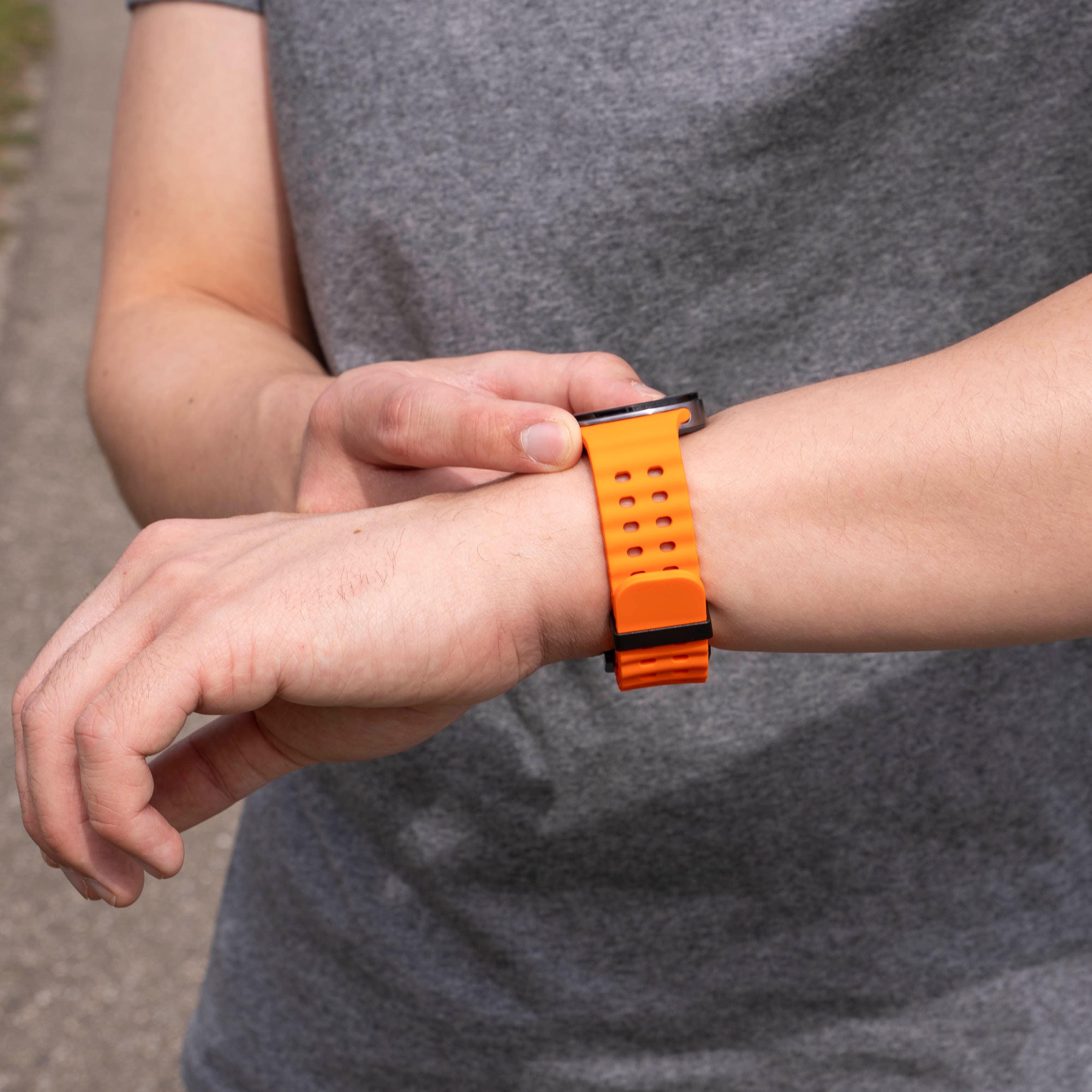 Bracelet Ocean Samsung Galaxy Watch 8 Classic (orange)