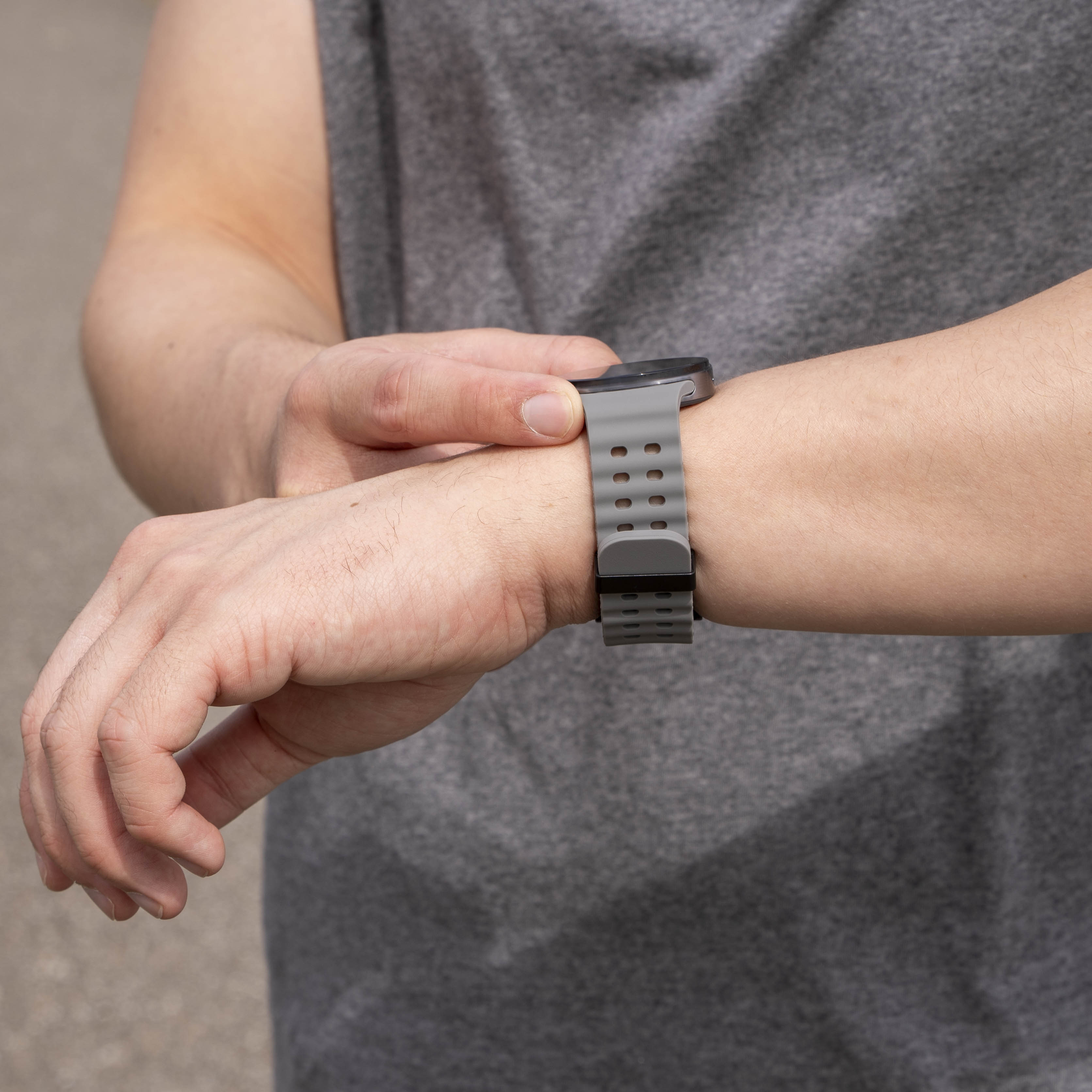 Samsung Galaxy Watch 8 - 44mm Ocean Strap (Grey)