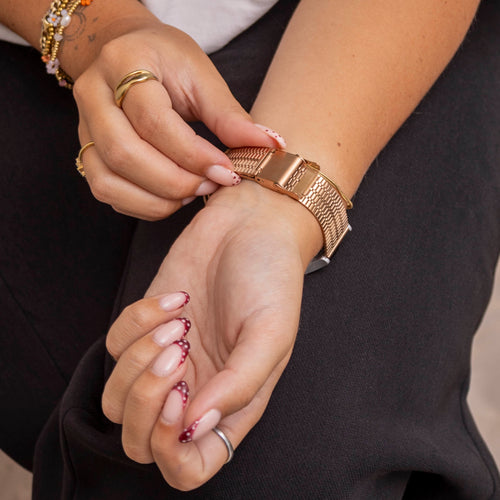 Bracelet acier inoxydable Honor Magic Watch 2 (or rose)