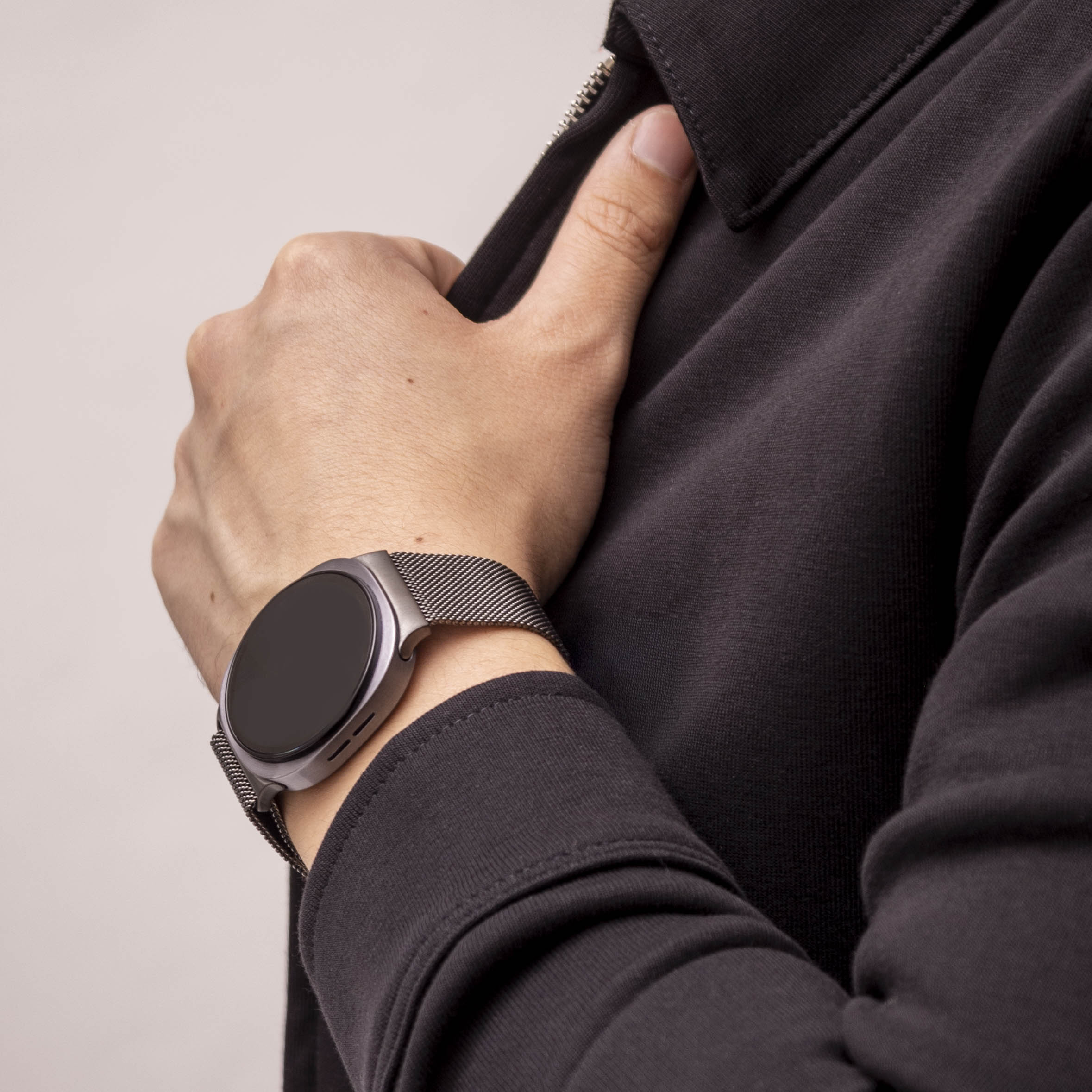 Samsung Galaxy Watch 8 - 44mm Milanese Strap (Space Grey)