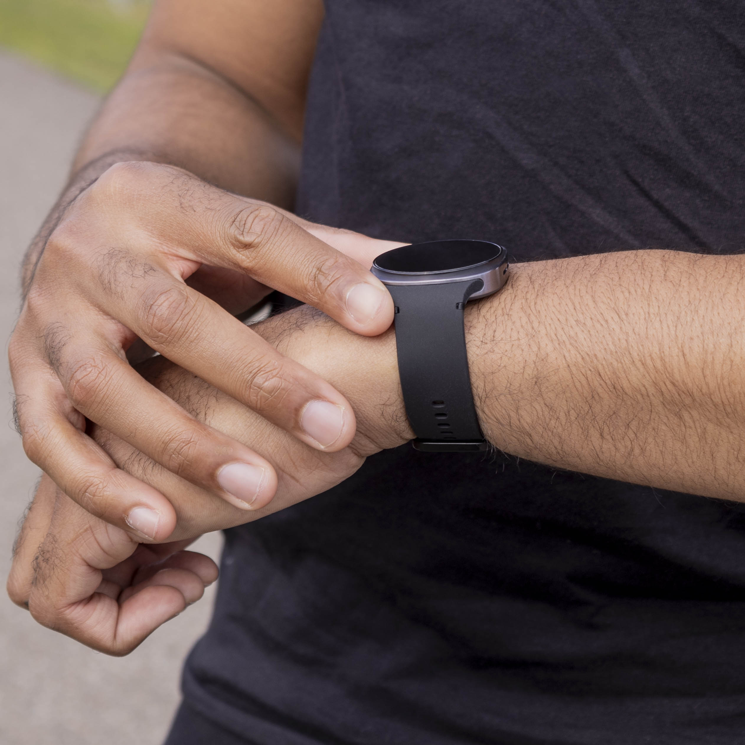 Samsung Galaxy Watch 8 Classic Silicone Strap (Black)