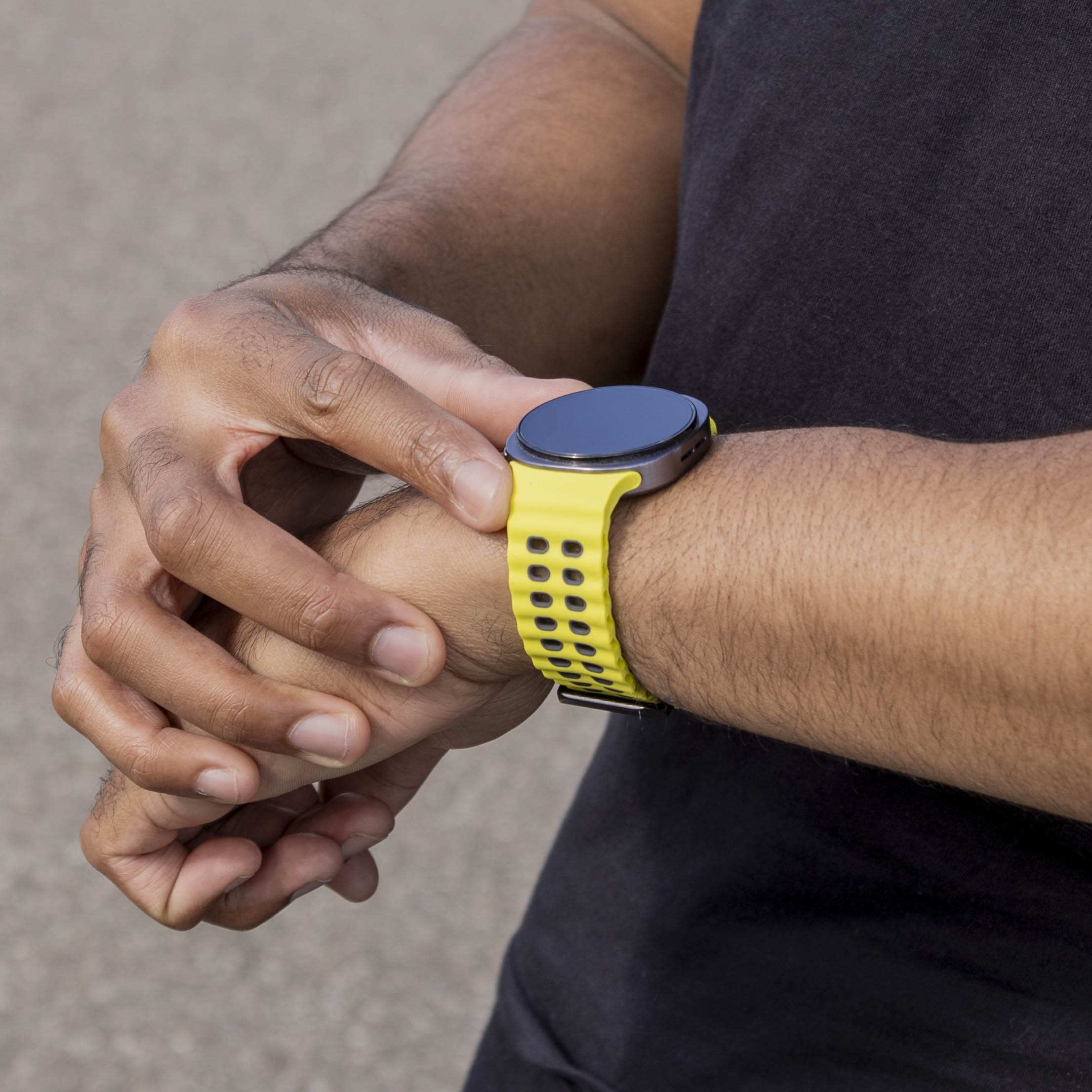 Bracelet Ocean Samsung Galaxy Watch 8 - 44mm (lime/gris)