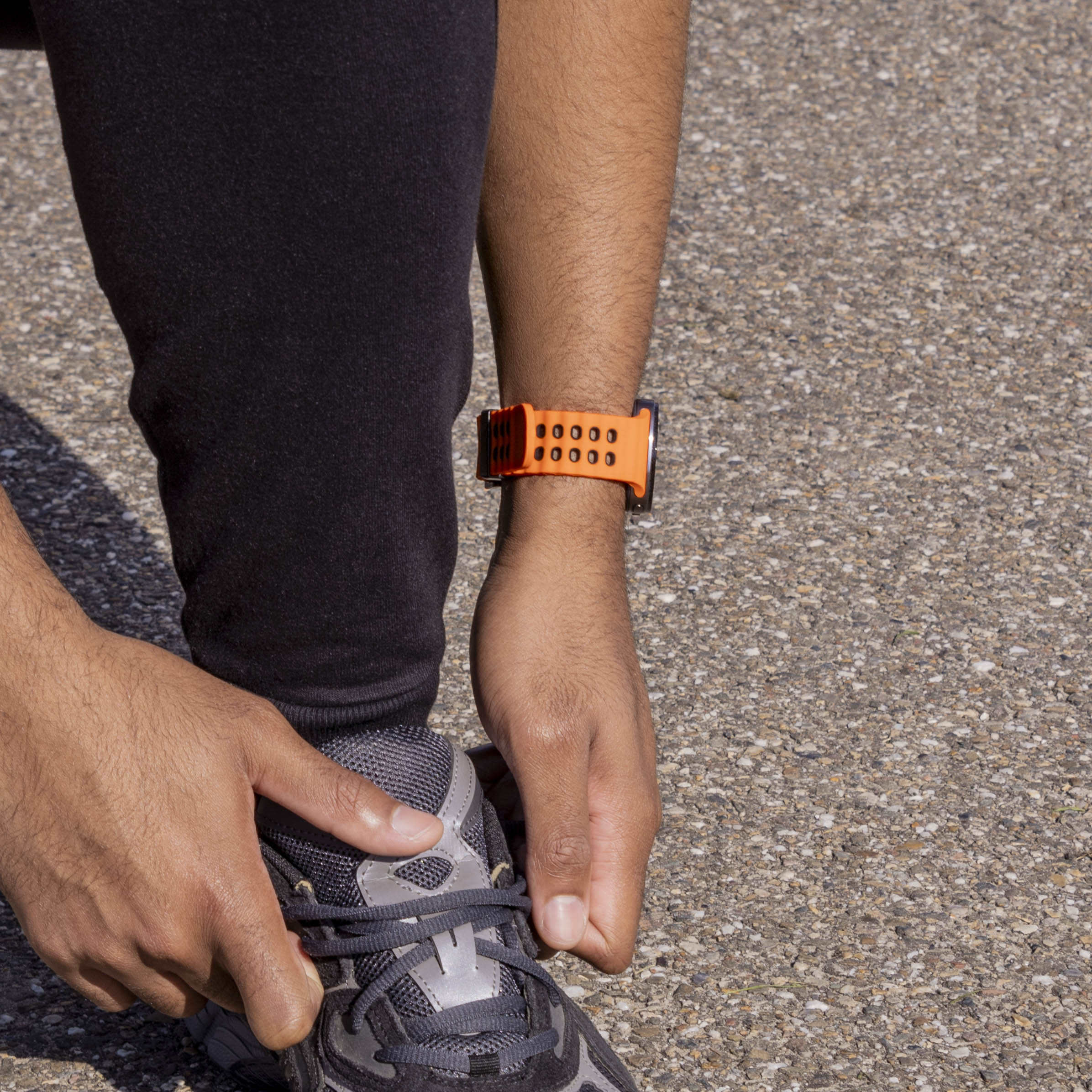 Bracelet Ocean Samsung Galaxy Watch 8 - 40mm (orange/noir)