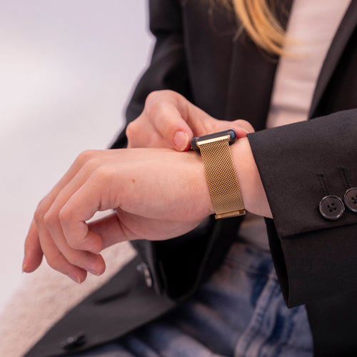 Bracelet Milanais Samsung Galaxy Fit 3 (or)