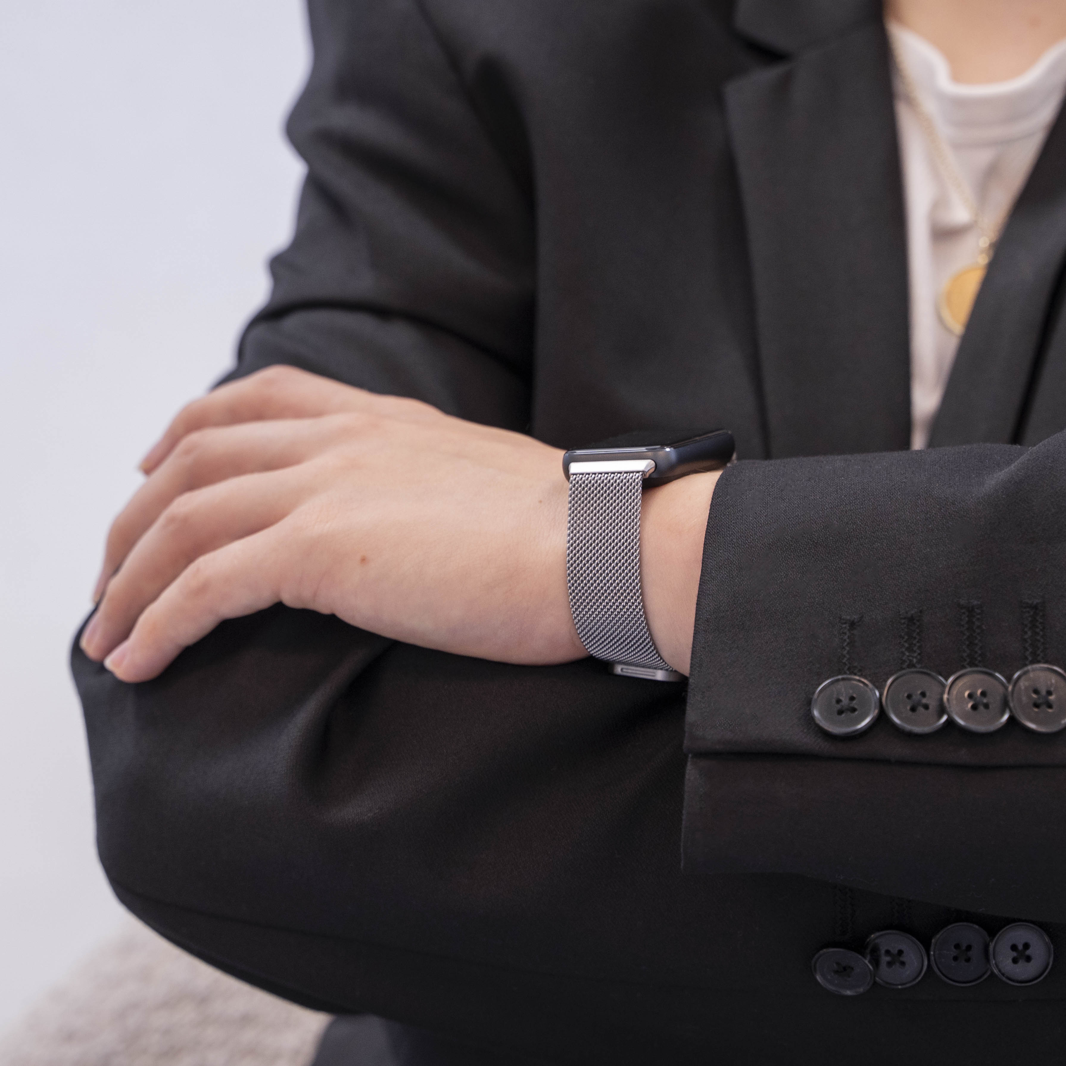 Bracelet Milanais Samsung Galaxy Fit 3 (argent)