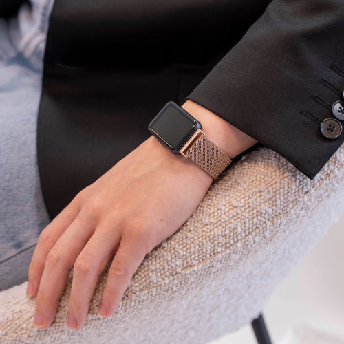 Bracelet Milanais Samsung Galaxy Fit 3 (or rose)