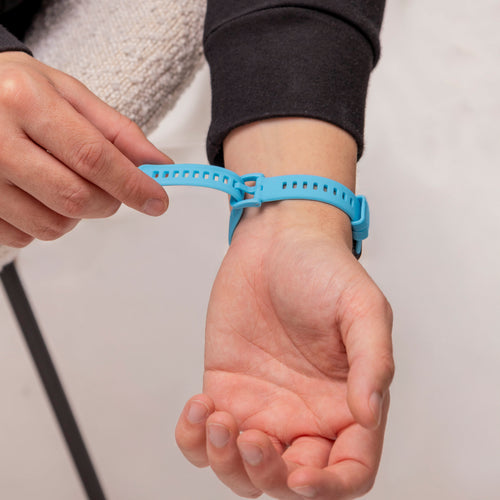 Bracelet silicone classique Huawei Band 10 (bleu clair)