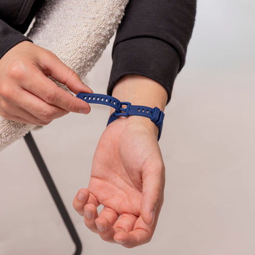 Bracelet silicone classique Huawei Band 10 (bleu foncé)