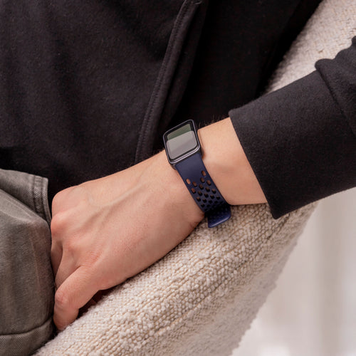 Bracelet silicone air Huawei Band 8 (bleu foncé)