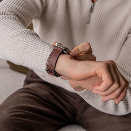 Apple Watch Ultra Hybrid Nylon Strap (Black)