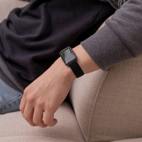Bracelet nylon Samsung Galaxy Fit 3 (noir)