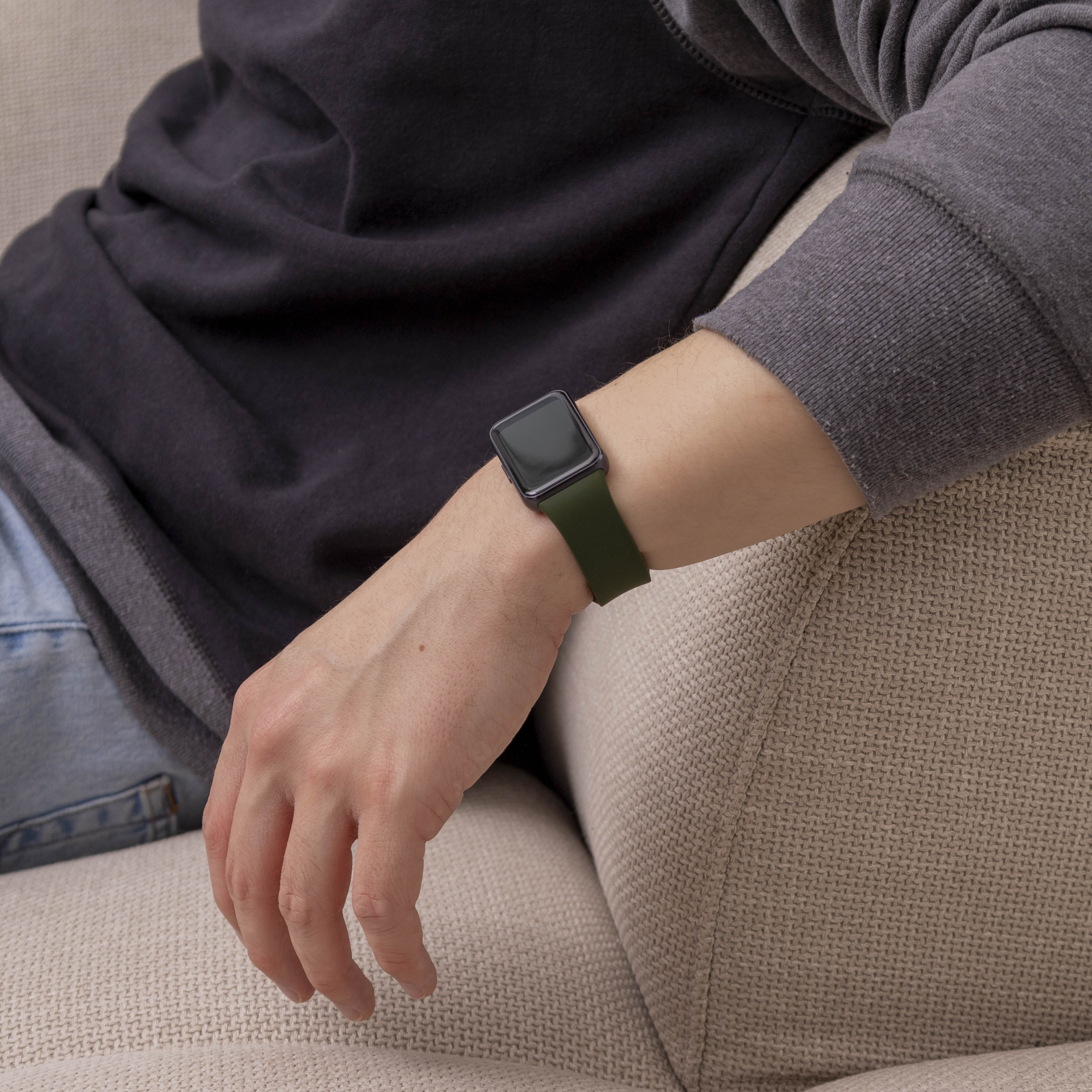 Bracelet silicone Samsung Galaxy Fit 3 (vert)