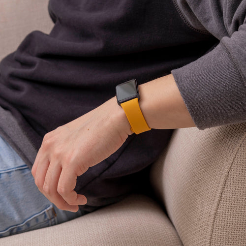 Bracelet silicone Samsung Galaxy Fit 3 (jaune)