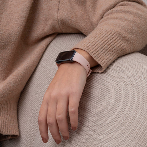 Bracelet silicone classique Huawei Band 10 (rose)