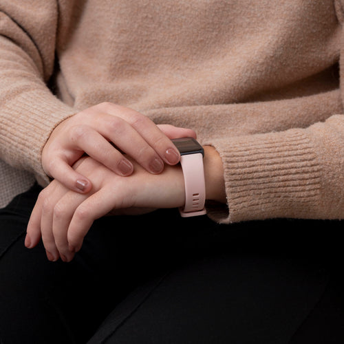 Bracelet silicone classique Huawei Band 10 (rose)