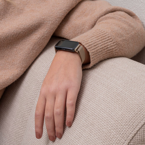 Bracelet Milanais Huawei Band 10 (champagne)