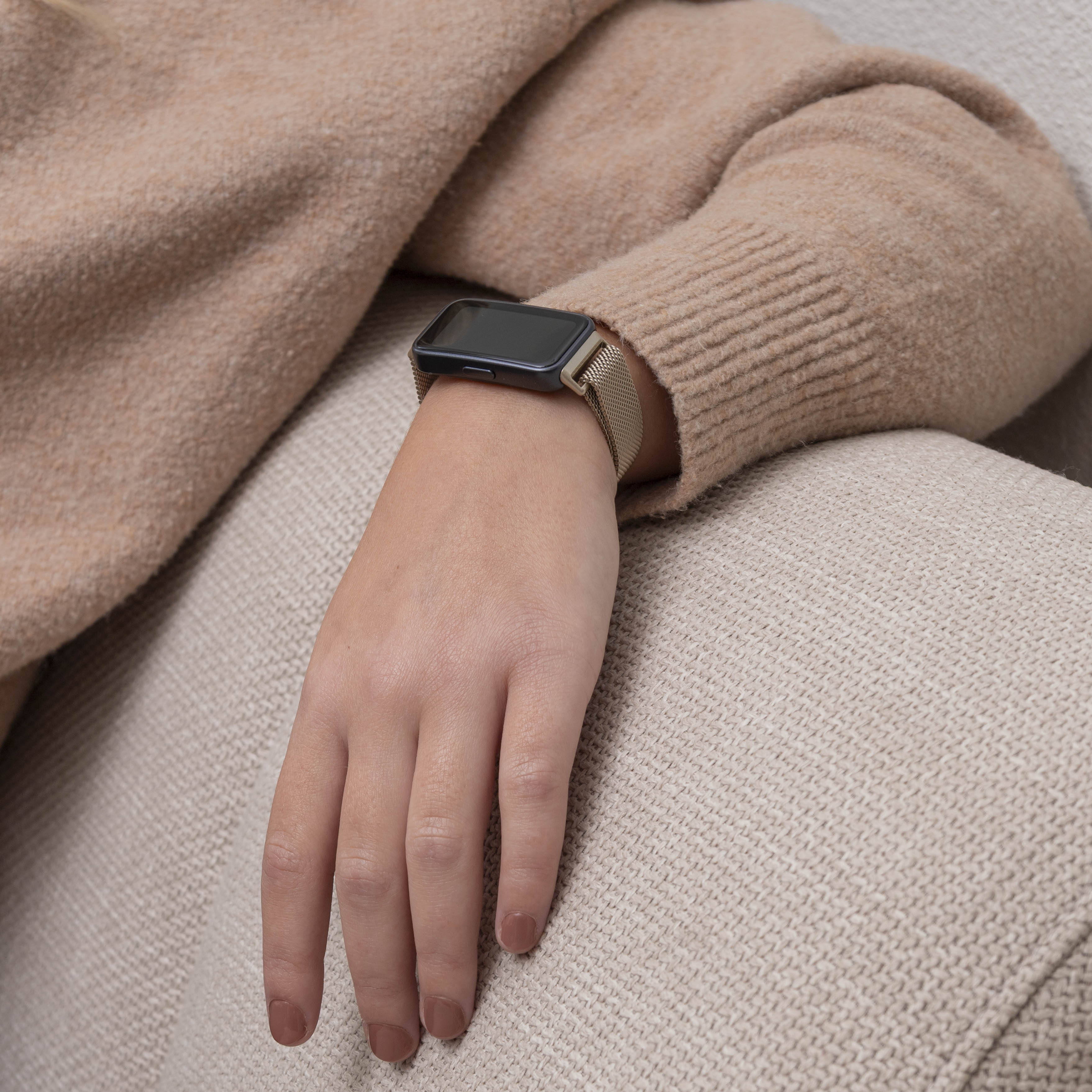 Huawei Band 10 Milanese Strap (Champagne)