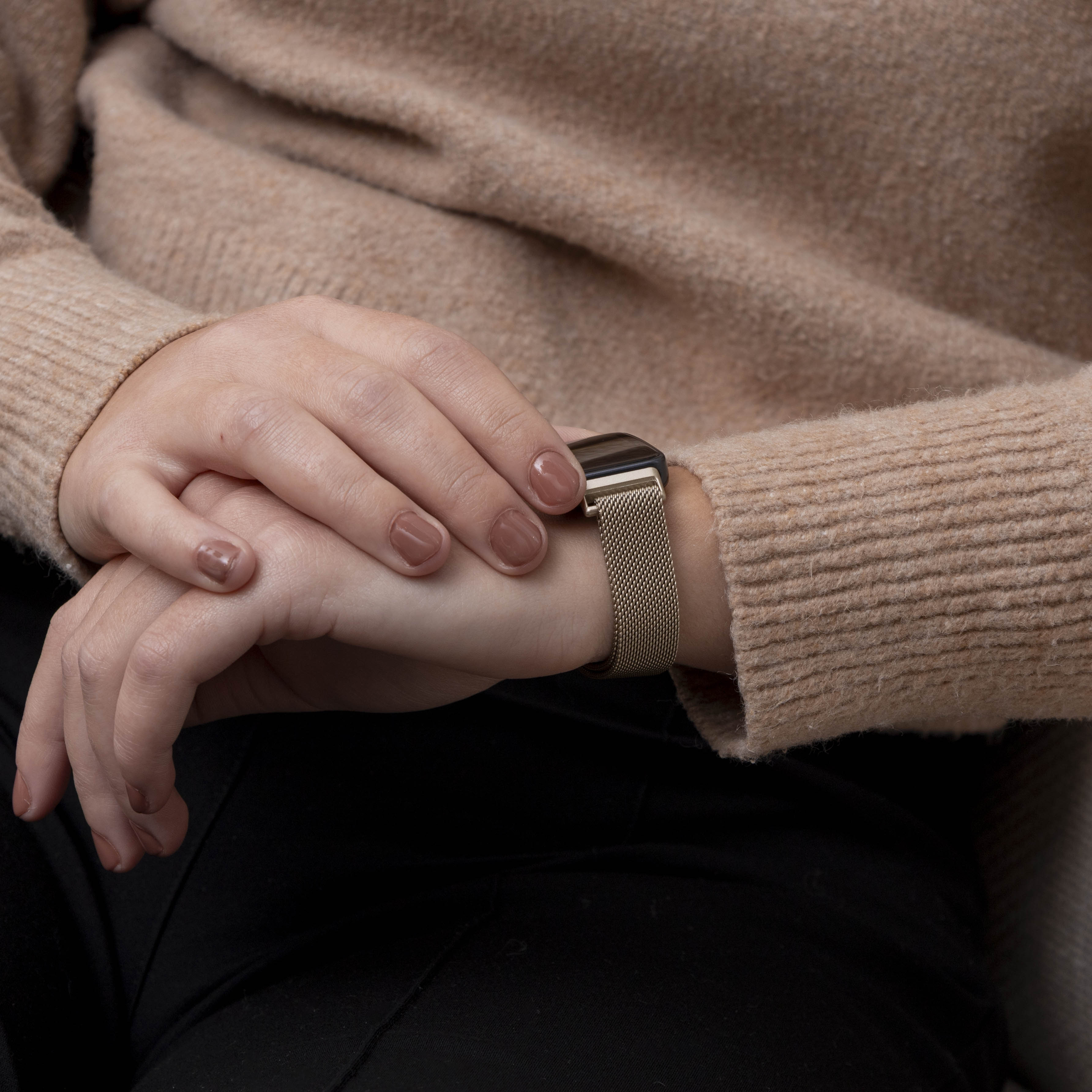 Huawei Band 10 Milanese Strap (Champagne)