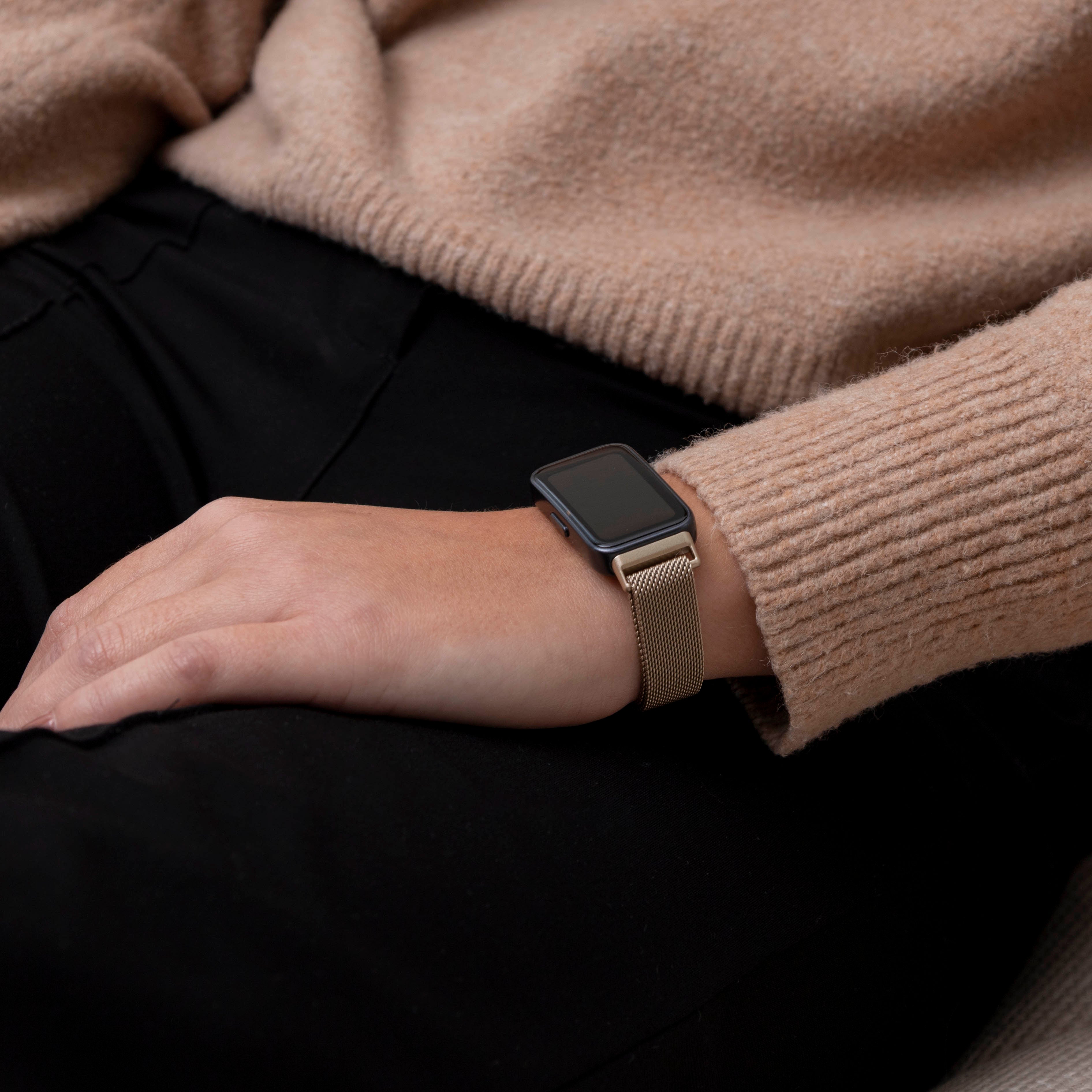 Huawei Band 10 Milanese Strap (Champagne)