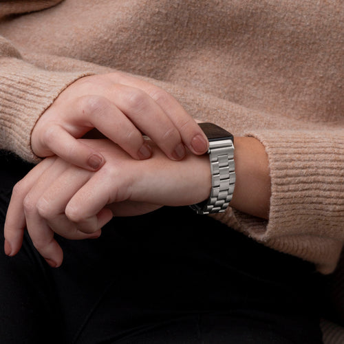 Bracelet acier Huawei Band 9 (argent)