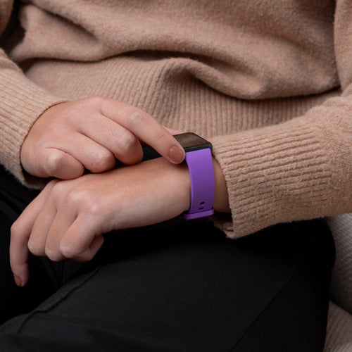 Samsung Galaxy Fit 3 Silicone Strap (Lila)