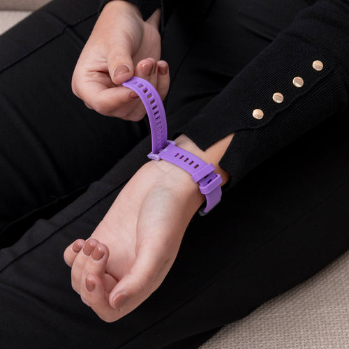 Bracelet silicone classique Huawei Band 10 (lila)