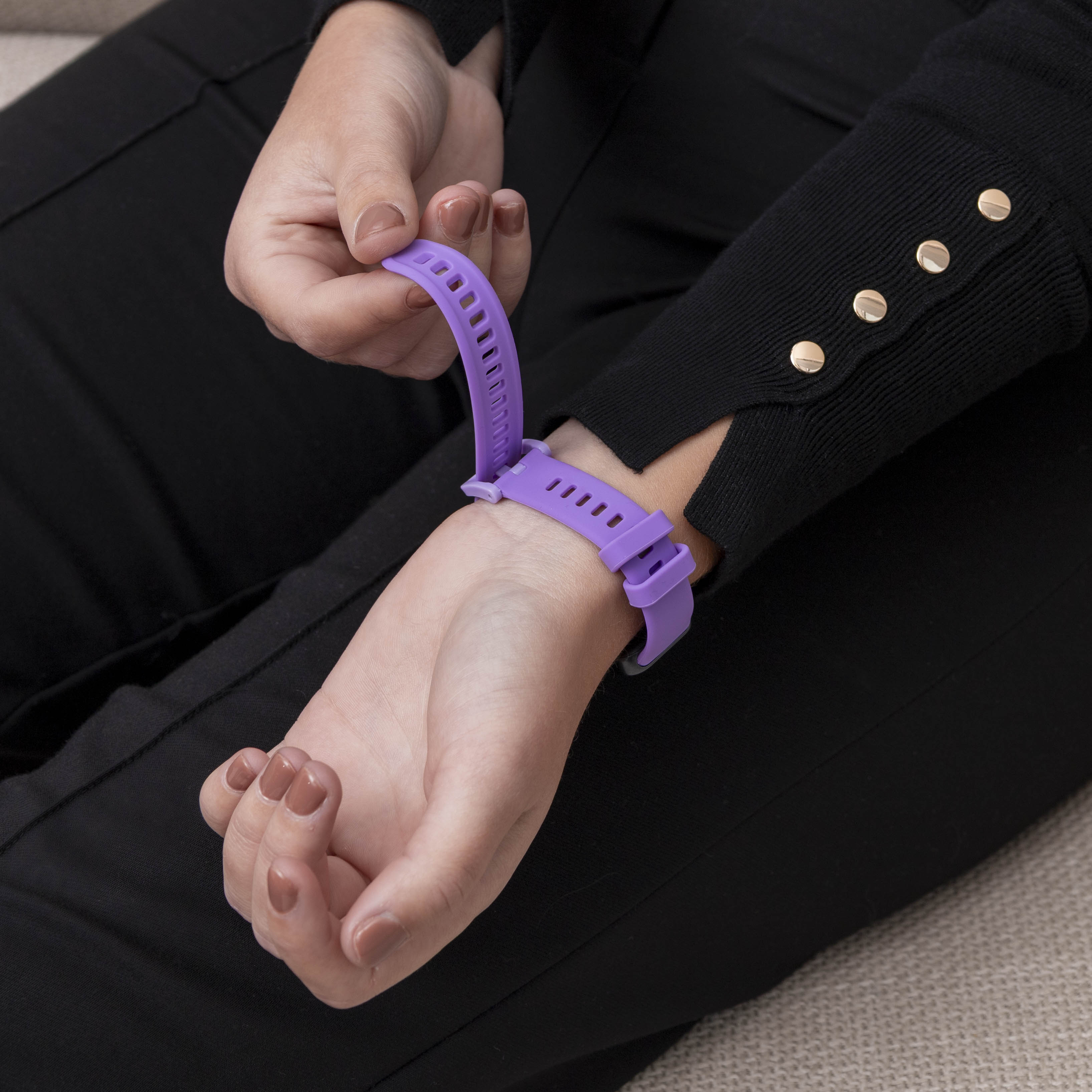 Huawei Band 10 Silicone Classic Strap (Lilac)