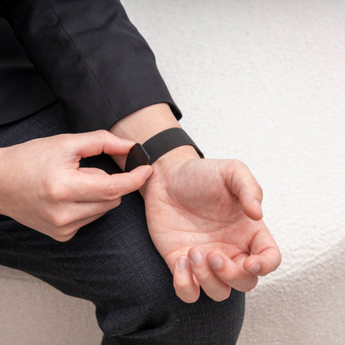 Google Pixel Watch 4 - 41mm Milanese Strap (Black)