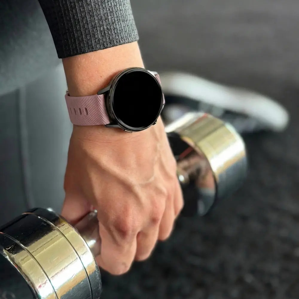 Bandz Bracelet silicone 'Deluxe' Garmin Vivoactive 4s (lavande)