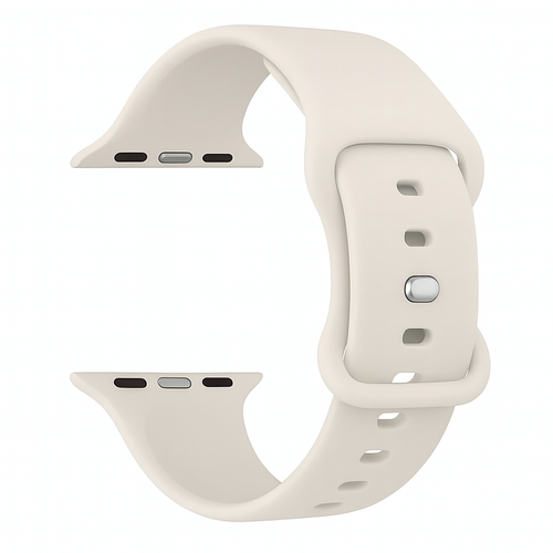 Bracelet silicone classique Apple Watch Ultra (beige)