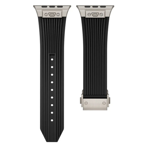 Liquid Elastic Silicone Strap, black