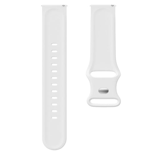xoxo Wildhearts Samsung Galaxy Watch 4 44mm Silicone Strap (White)