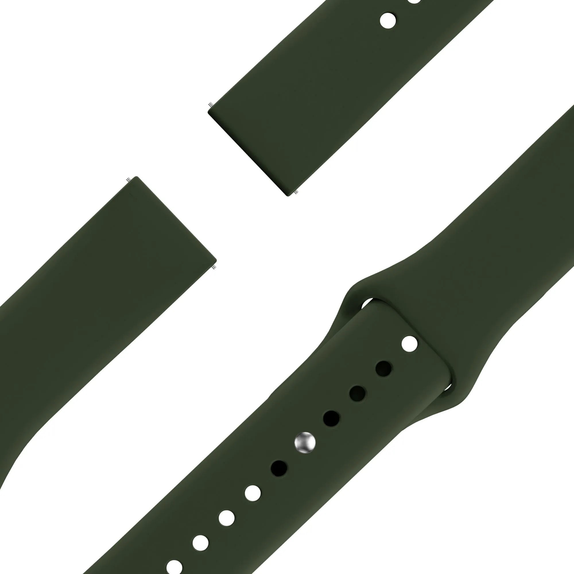 Bandz Bracelet sport 'Deluxe' Gard Pro Health Smartwatch 3 - 41mm (vert olive)