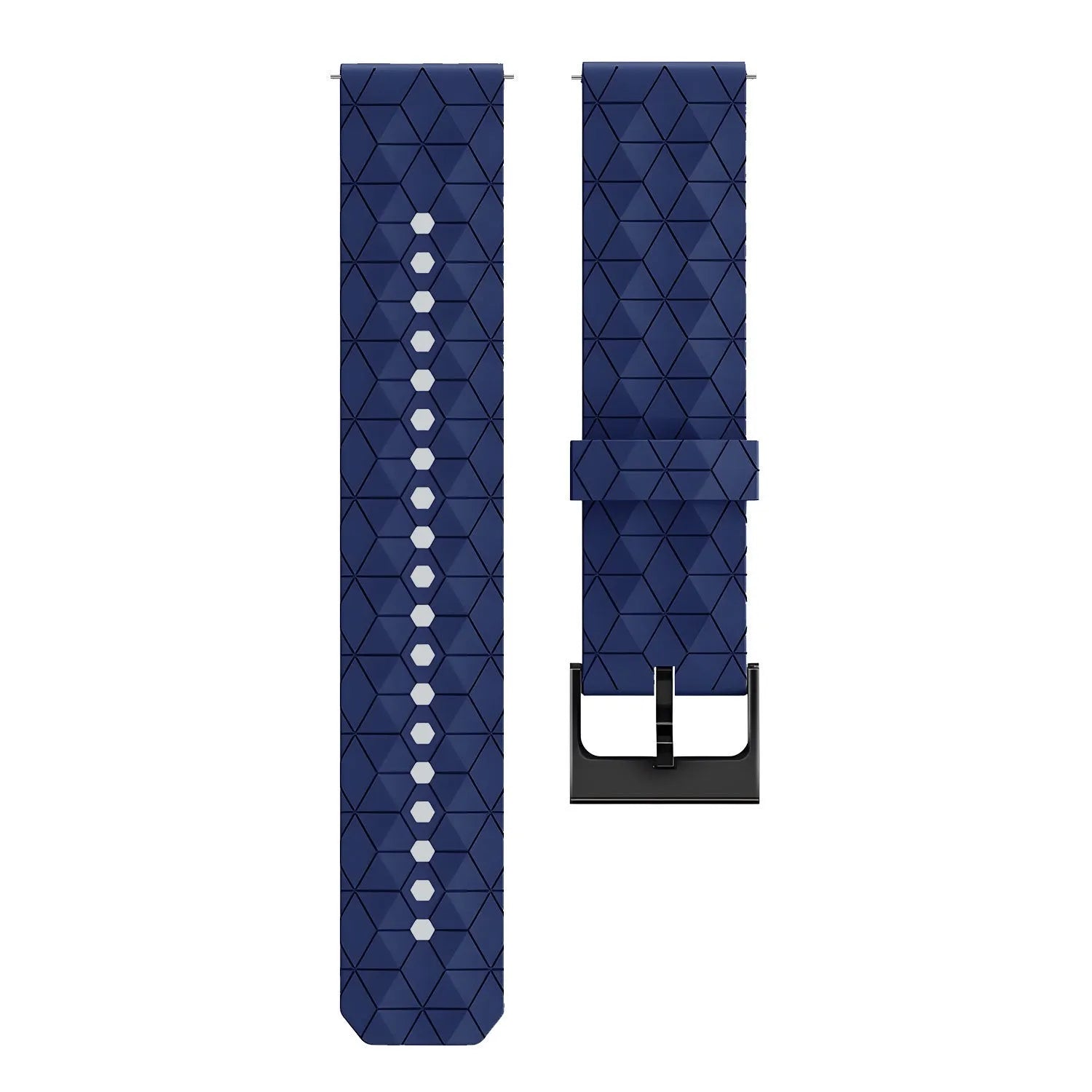 Suunto Vertical Silicone Hexa Strap (Dark Blue)
