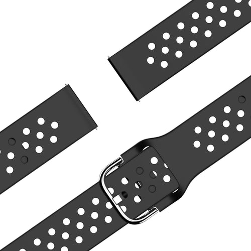 Bandz Bracelet sport 'Air' Oppo Watch X2 (noir)