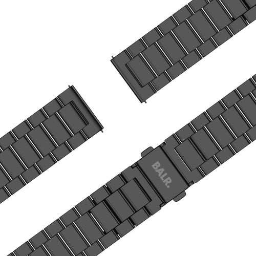 BALR Fossil Gen 6 44mm Steel Link Strap (Black)