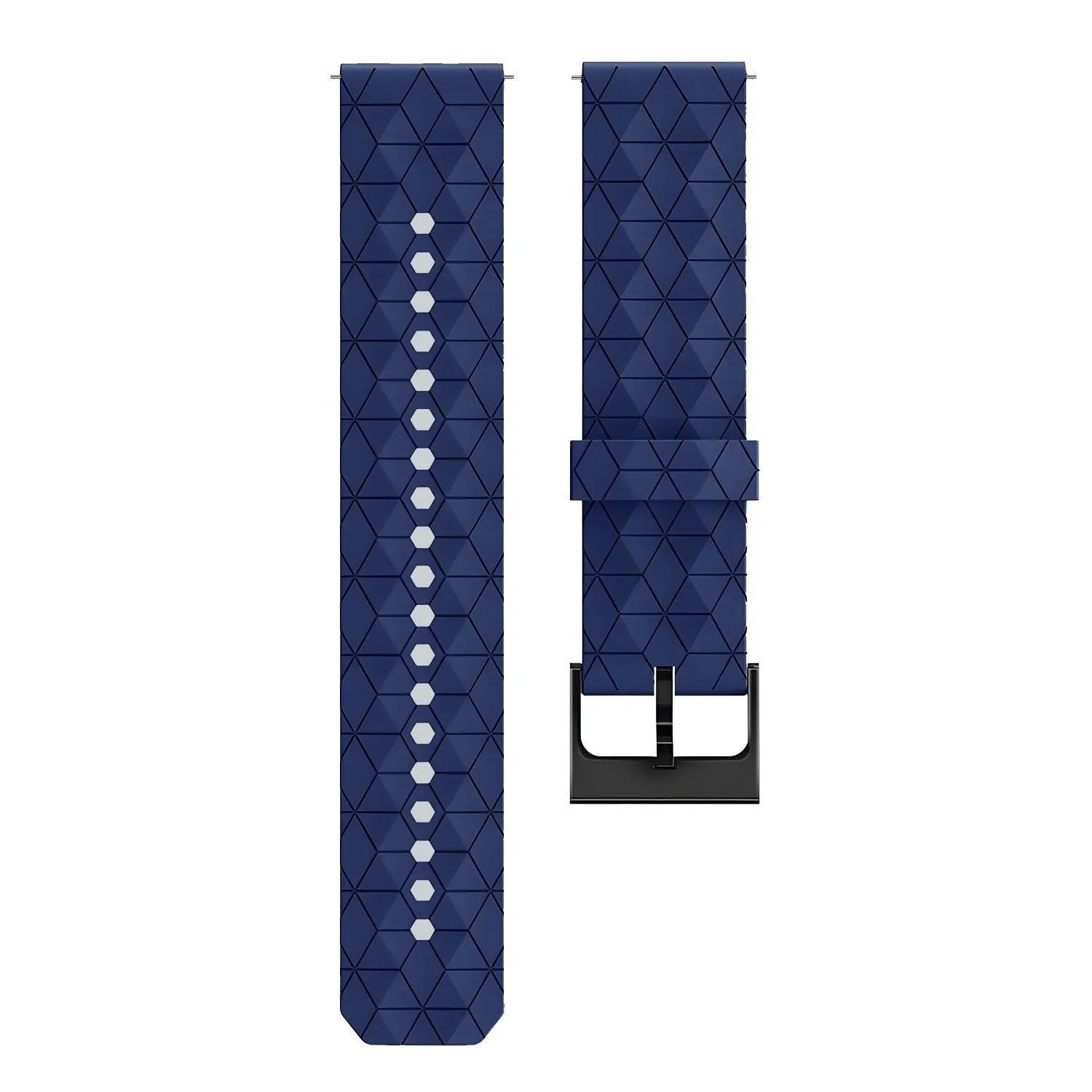 Suunto 9 Peak Silicone Hexa Strap (Dark Blue)