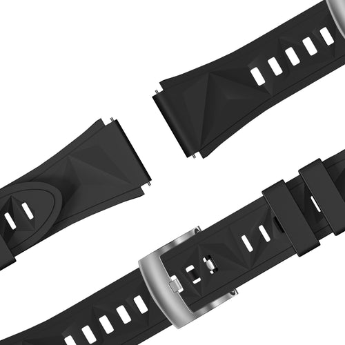 Bandz Huawei Watch GT 7 - 41mm Silicone Strap 'Easy Fit' (Black)