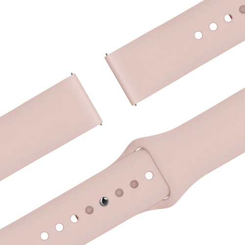 Bandz Bracelet sport 'Easy Fit' Samsung Galaxy Watch 7 - 44mm (rose clair)
