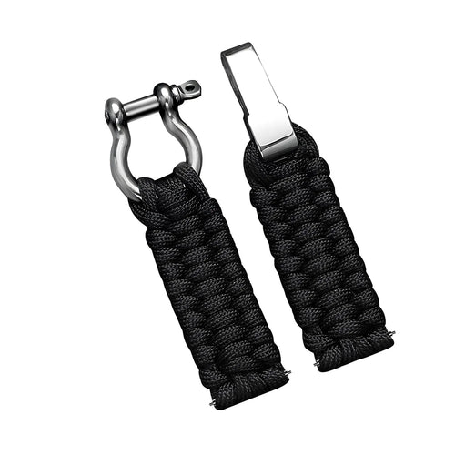 Bracelet nylon cuerda Amazfit Bip 3 (Pro) (noir)