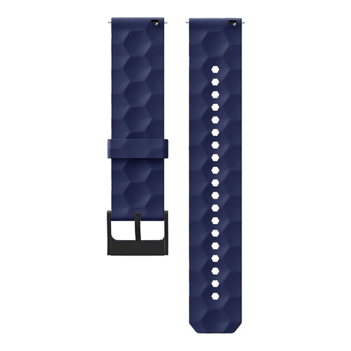 Bracelet silicone 'hexa' Redmi Watch 5 Active (bleu foncé)
